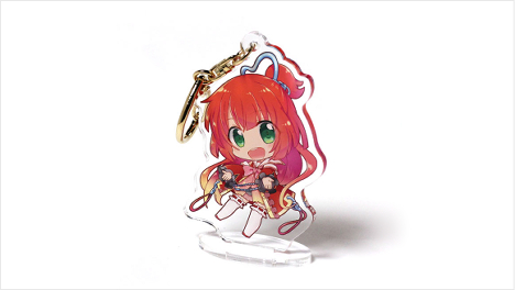 誰でも簡単にオリジナルのアクスタキーホルダーが作れる
