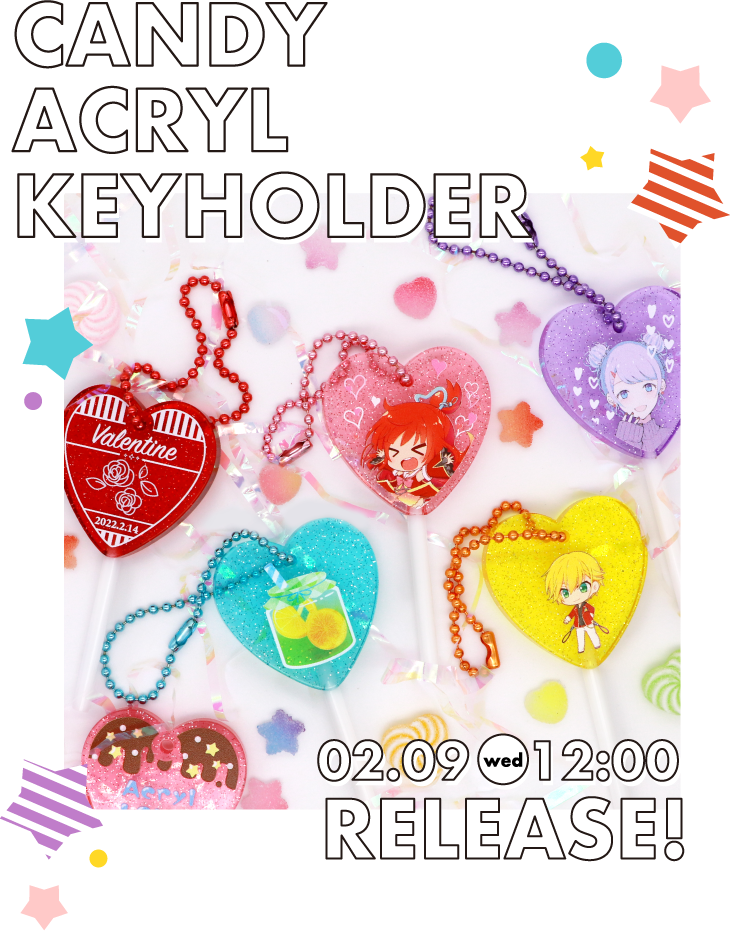 candy acryl keyholder