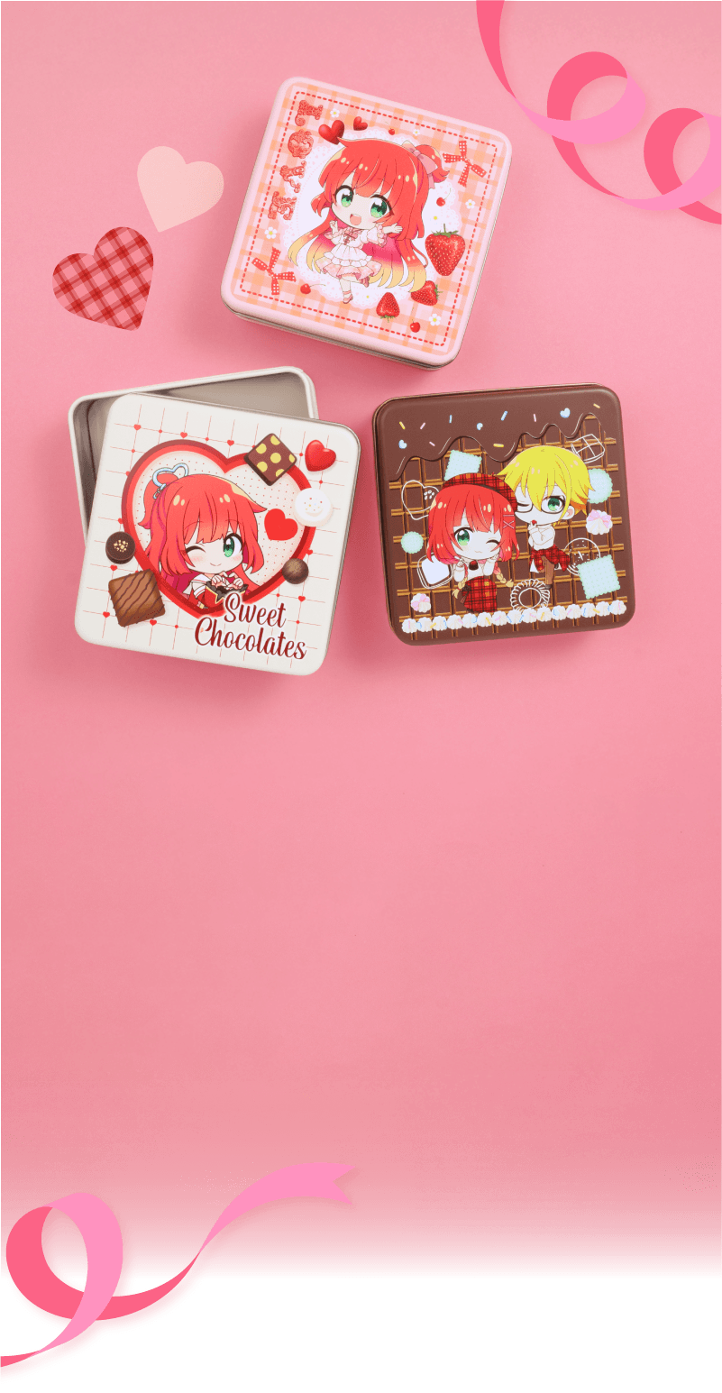 さくらフレークアクリルキーホルダー商品画像