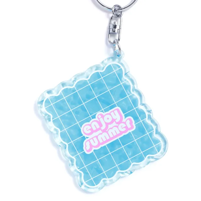 夏の水面アクリルキーホルダー