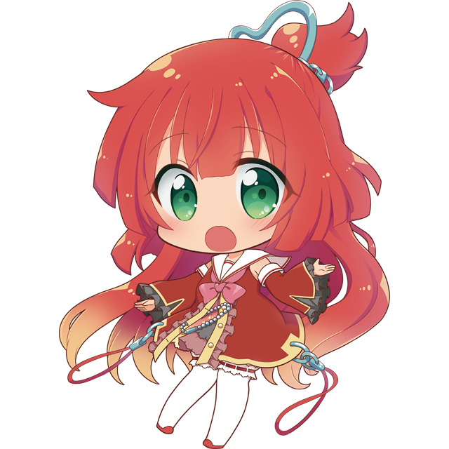 レッド系リルちゃんイラストデータ