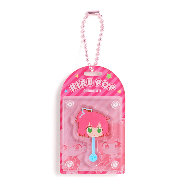 お菓子のパッケージ風デザインのアクキー