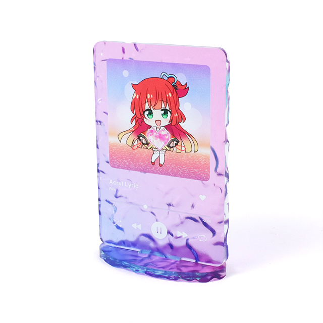 フチなし水面アクリルスタンド　1個から作成