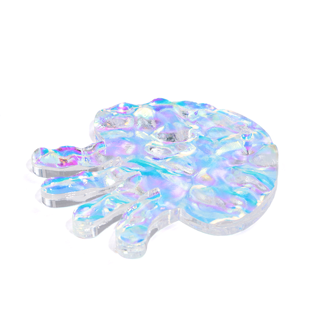 オーロラ水面アクリルキーホルダー　1個から作成