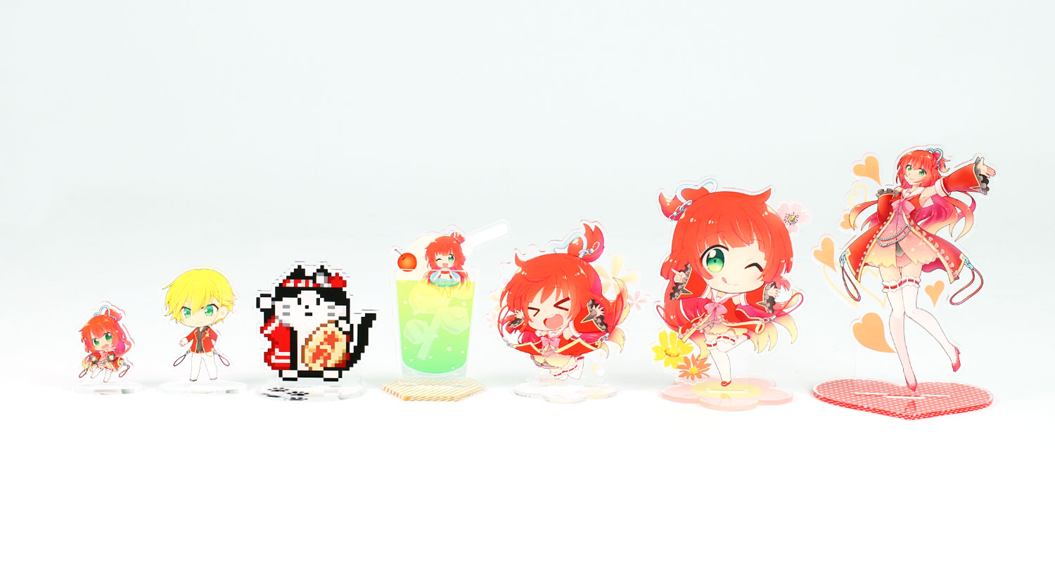 豊富なサイズ展開