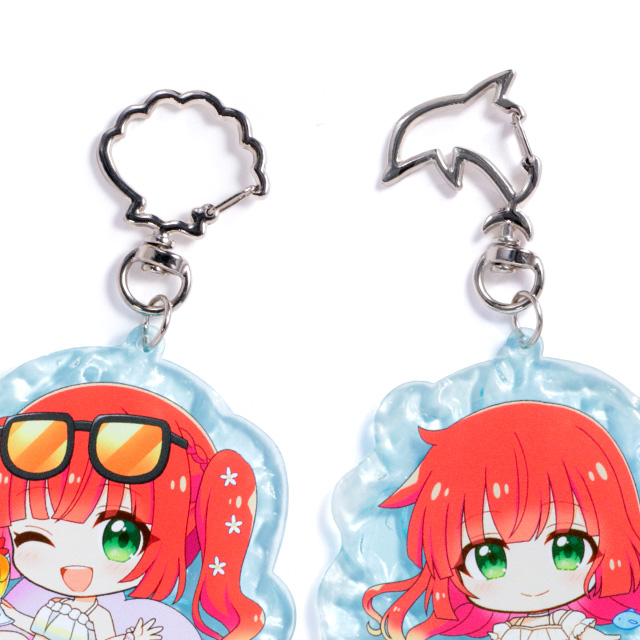 【予約】水面アクリルキーホルダー　1個から