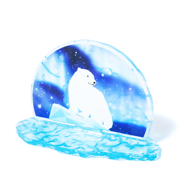 海のいきもので作る水面アクスタ