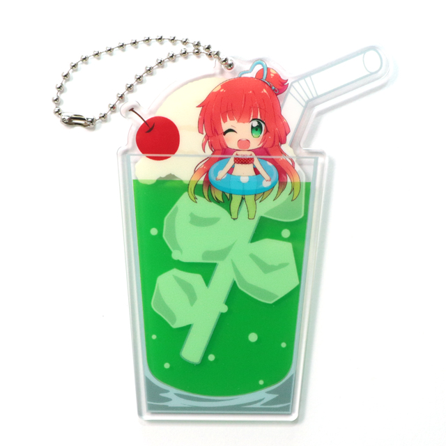 貼り合わせアクリルキーホルダー