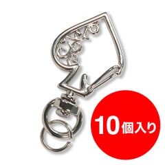 【アタッチメント】トランプナスカン（スペード/シルバー）10個
