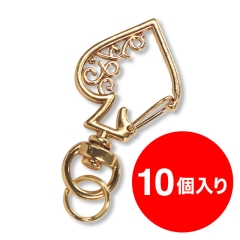 【アタッチメント】トランプナスカン（スペード/ゴールド）10個