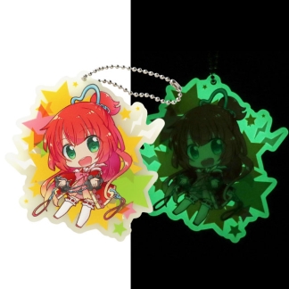 蓄光アクリルキーホルダー